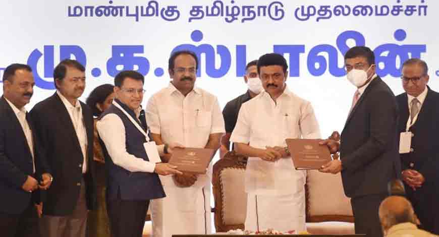 तमिलनाडु और विभिन्न कंपनियों के बीच 60 एमओयू पर हस्ताक्षर हुए हैं.