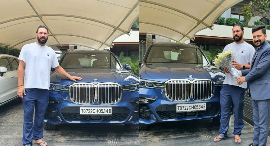 BMW Yuvraj Singh