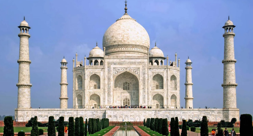Taj Mahal BW