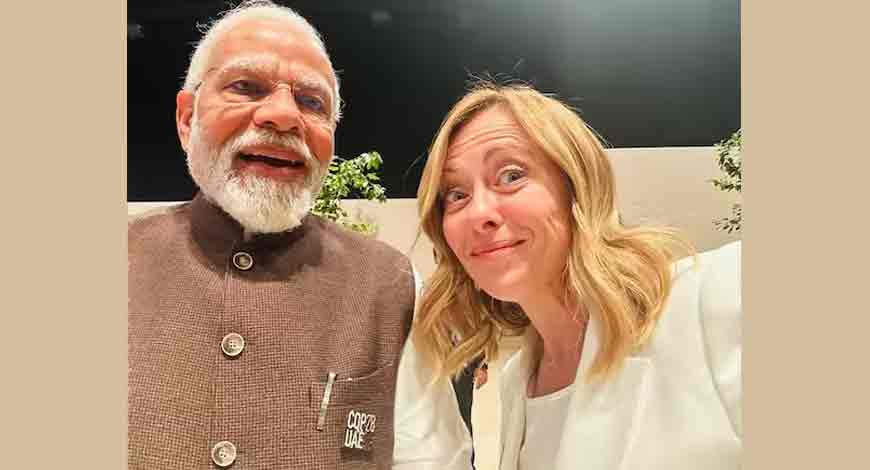 PM Modi and Giorgia Meloni